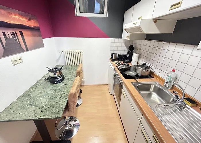 Bat Solutions Trier-euren - Alles Was Ein Nicht Bietet - 35 Qm Ferienwohnung, Heimkino, Wallbox, Kueche Fuer 4 Personen شقة ترير