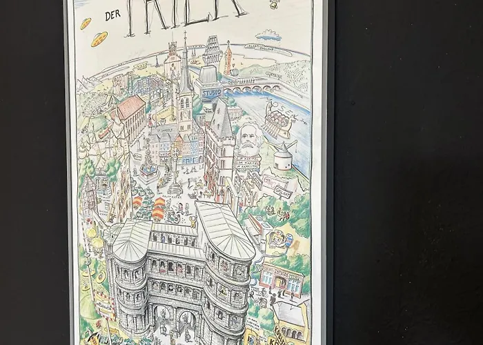 Appartement Bat Solutions Trier-euren - Alles Was Ein Nicht Bietet - 35 Qm Ferienwohnung, Heimkino, Wallbox, Kueche Fuer 4 Personen Trier